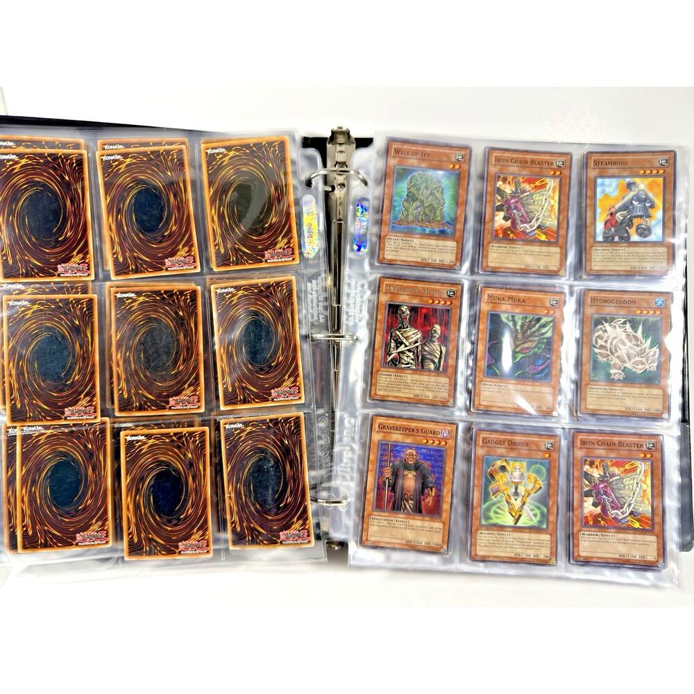 465 Vtg 1996 YuGiOh Cards Lot - Read